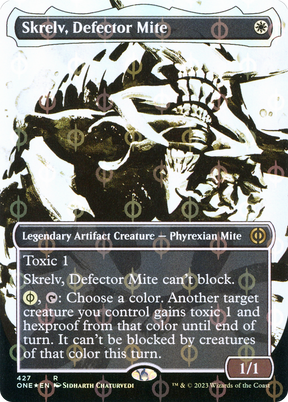 Magic: The Gathering - Skrelv, Defector Mite Foil - Phyrexia: All Will Be One