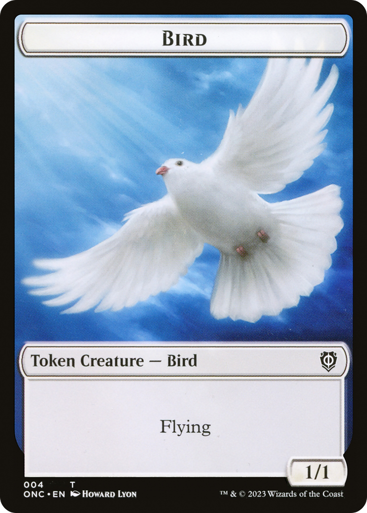 Magic: The Gathering - Bird Token - Phyrexia: All Will Be One Commander Tokens