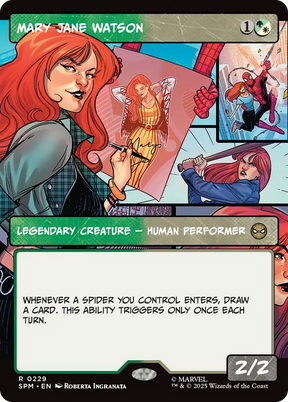 Magic: The Gathering - Mary Jane Watson Foil - Marvel's Spider-Man