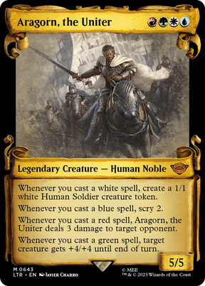 Magic: The Gathering - Aragorn, the Uniter - The Lord of the Rings: Tales of Middle-earth