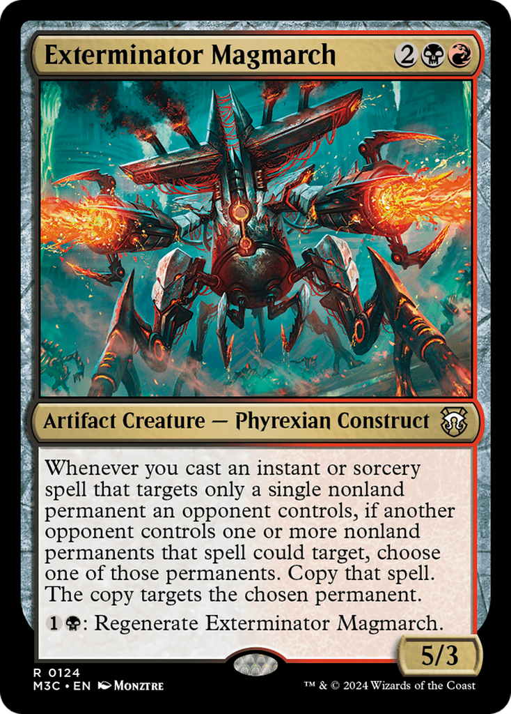 Magic: The Gathering - Exterminator Magmarch - Modern Horizons 3 Commander