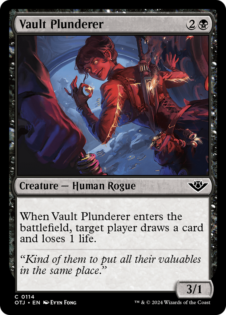 Magic: The Gathering - Vault Plunderer - Outlaws of Thunder Junction