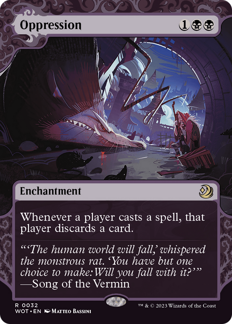 Magic: The Gathering - Oppression - Wilds of Eldraine: Enchanting Tales