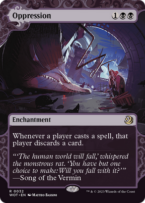 Magic: The Gathering - Oppression - Wilds of Eldraine: Enchanting Tales