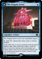 Magic: The Gathering - The Enigma Jewel // Locus of Enlightenment Foil - The Lost Caverns of Ixalan