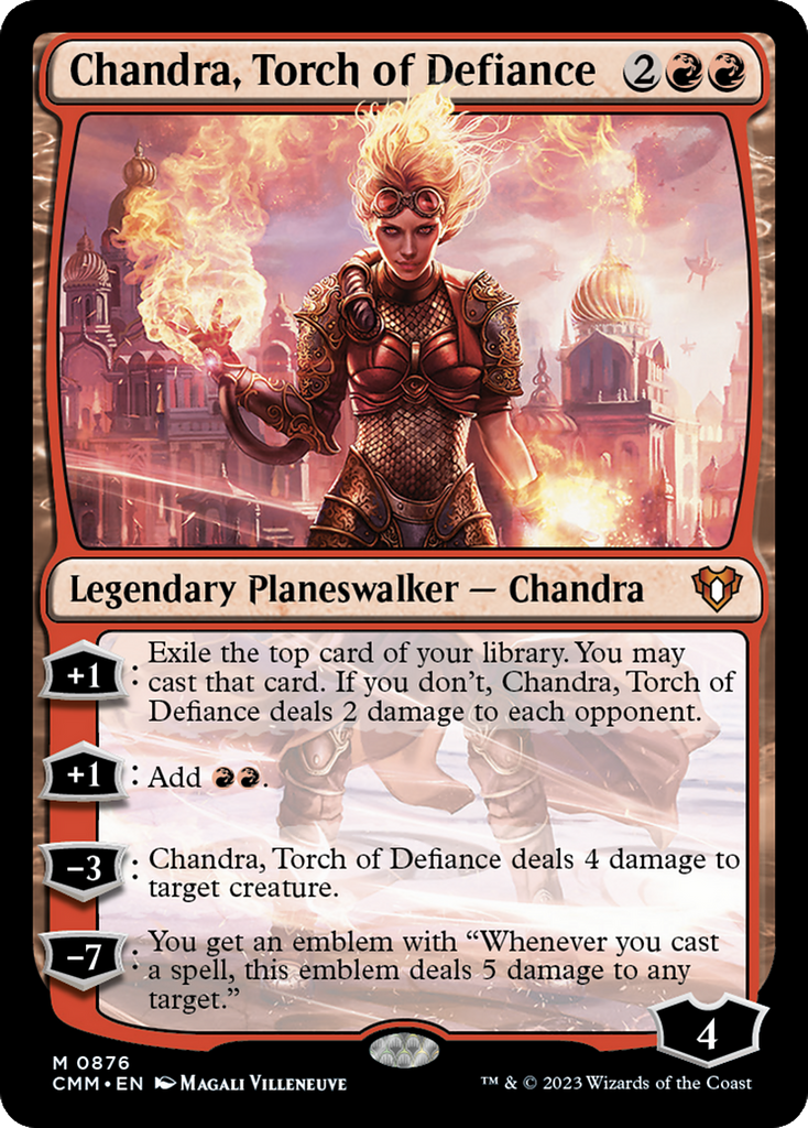 Magic: The Gathering - Chandra, Torch of Defiance - Commander Masters