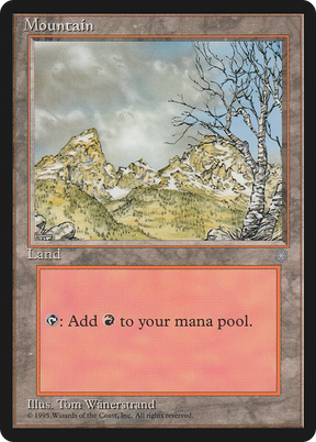 Magic: The Gathering - Mountain - Ice Age
