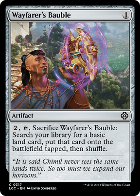 Magic: The Gathering - Wayfarer's Bauble - The Lost Caverns of Ixalan Commander