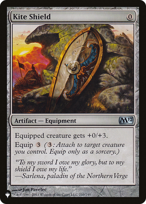 Magic: The Gathering - Kite Shield - The List