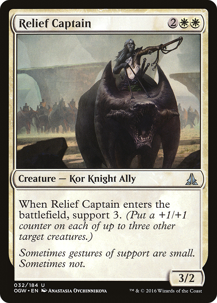 Magic: The Gathering - Relief Captain Foil - Oath of the Gatewatch