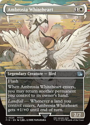 Magic: The Gathering - Ambrosia Whiteheart Foil - Final Fantasy
