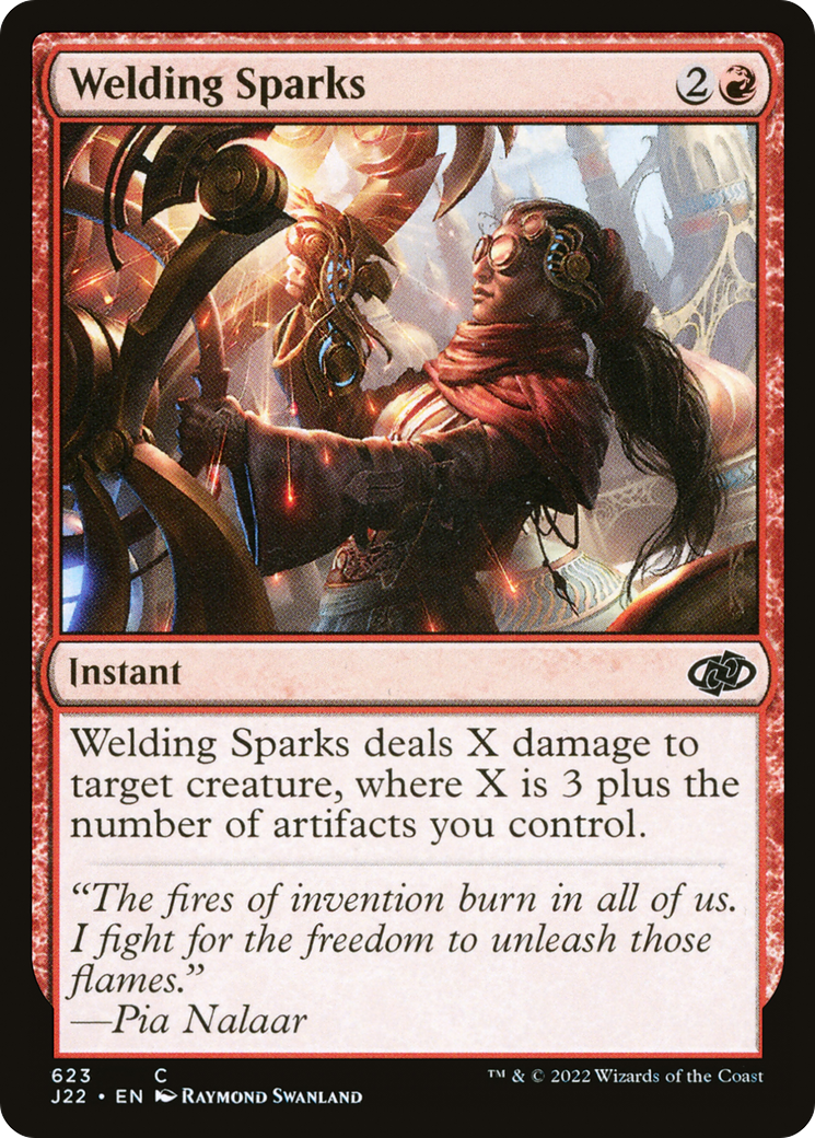 Magic: The Gathering - Welding Sparks - Jumpstart 2022