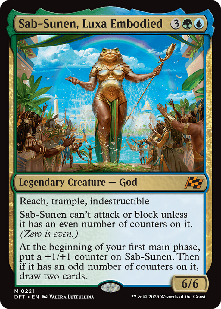 Magic: The Gathering - Sab-Sunen, Luxa Embodied - Aetherdrift