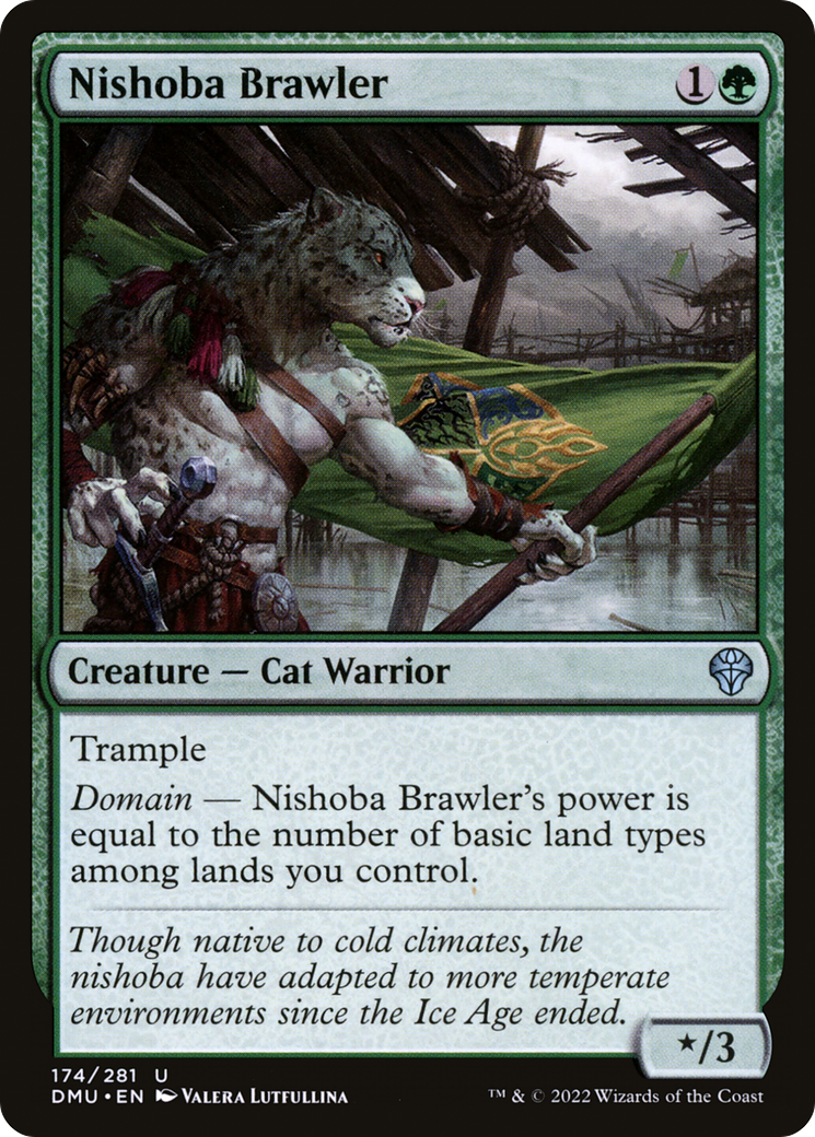 Magic: The Gathering - Nishoba Brawler - Dominaria United