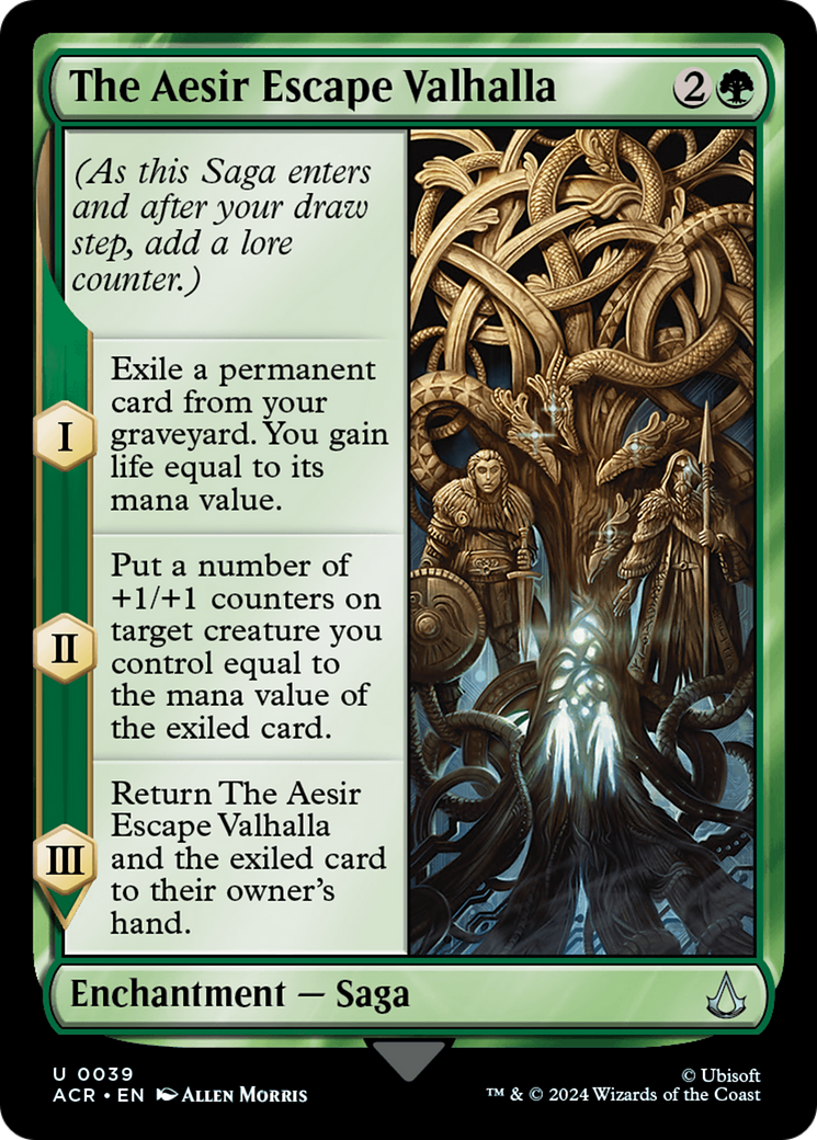 Magic: The Gathering - The Aesir Escape Valhalla Foil - Assassin's Creed