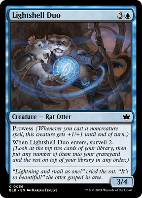 Magic: The Gathering - Lightshell Duo Foil - Bloomburrow