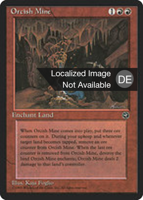 Magic: The Gathering - Orkmine - Homelands