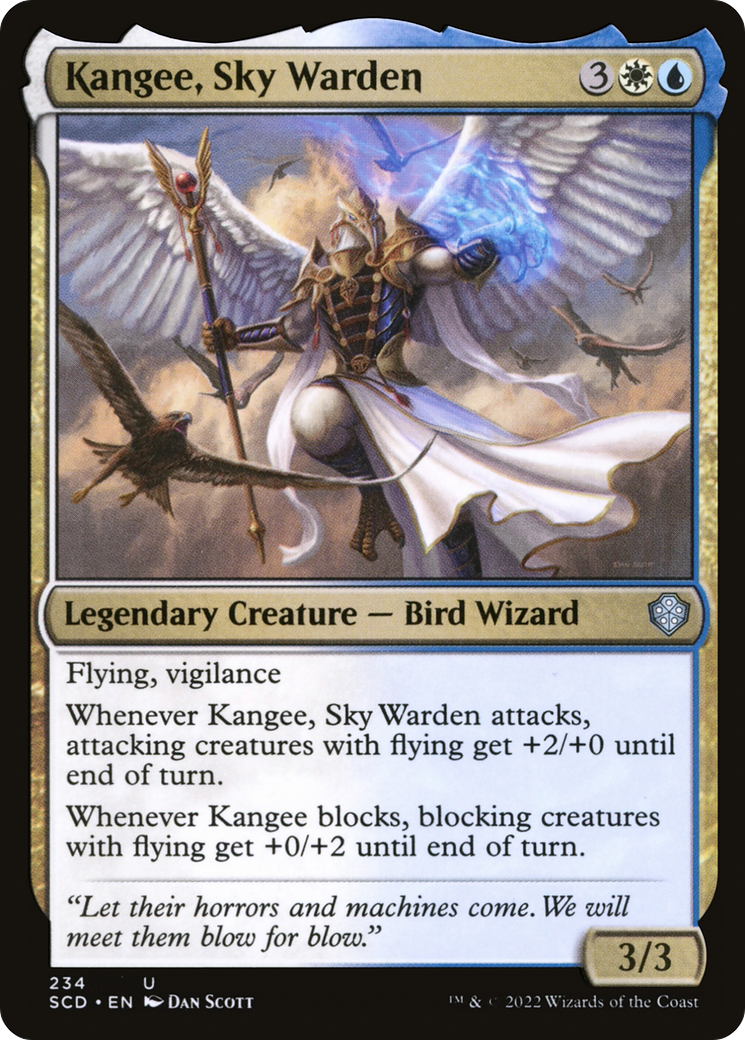 Magic: The Gathering - Kangee, Sky Warden - Starter Commander Decks