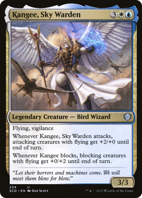 Magic: The Gathering - Kangee, Sky Warden - Starter Commander Decks