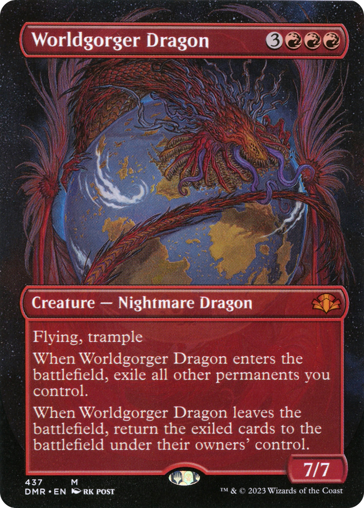 Magic: The Gathering - Worldgorger Dragon - Dominaria Remastered