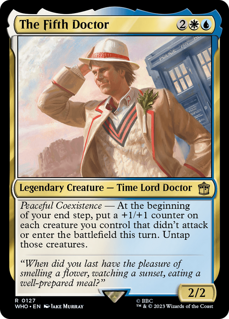 Magic: The Gathering - The Fifth Doctor - Doctor Who