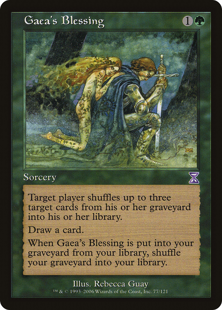 Magic: The Gathering - Gaea's Blessing - Time Spiral Timeshifted