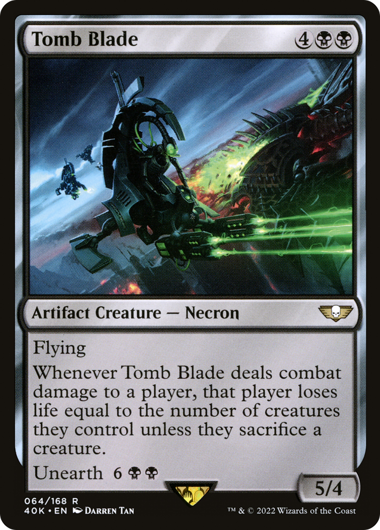 Magic: The Gathering - Tomb Blade - Warhammer 40000 Commander