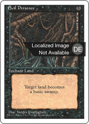 Magic: The Gathering - Gegenwart des Bösen - Fourth Edition
