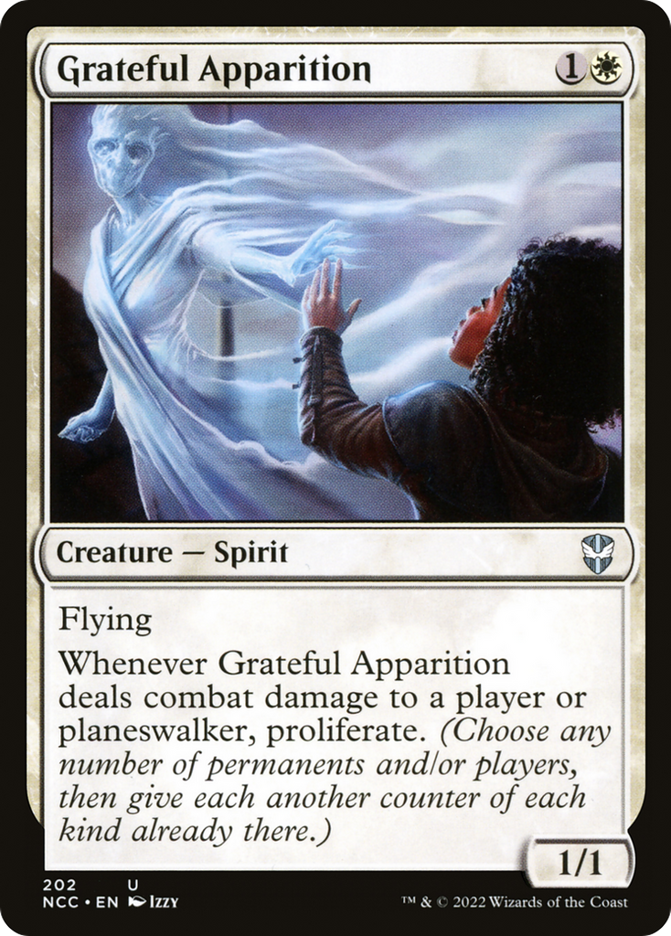 Magic: The Gathering - Grateful Apparition - New Capenna Commander