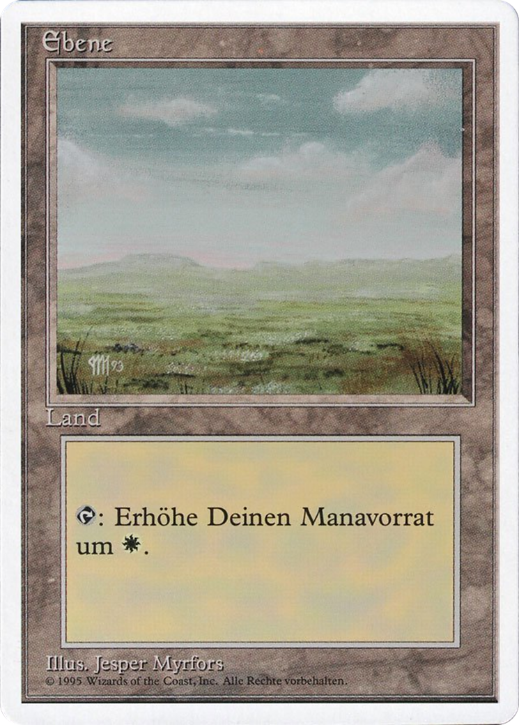 Magic: The Gathering - Ebene - Fourth Edition