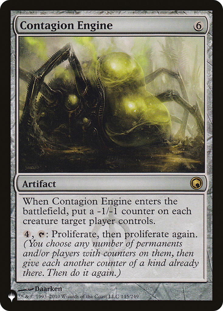 Magic: The Gathering - Contagion Engine - The List