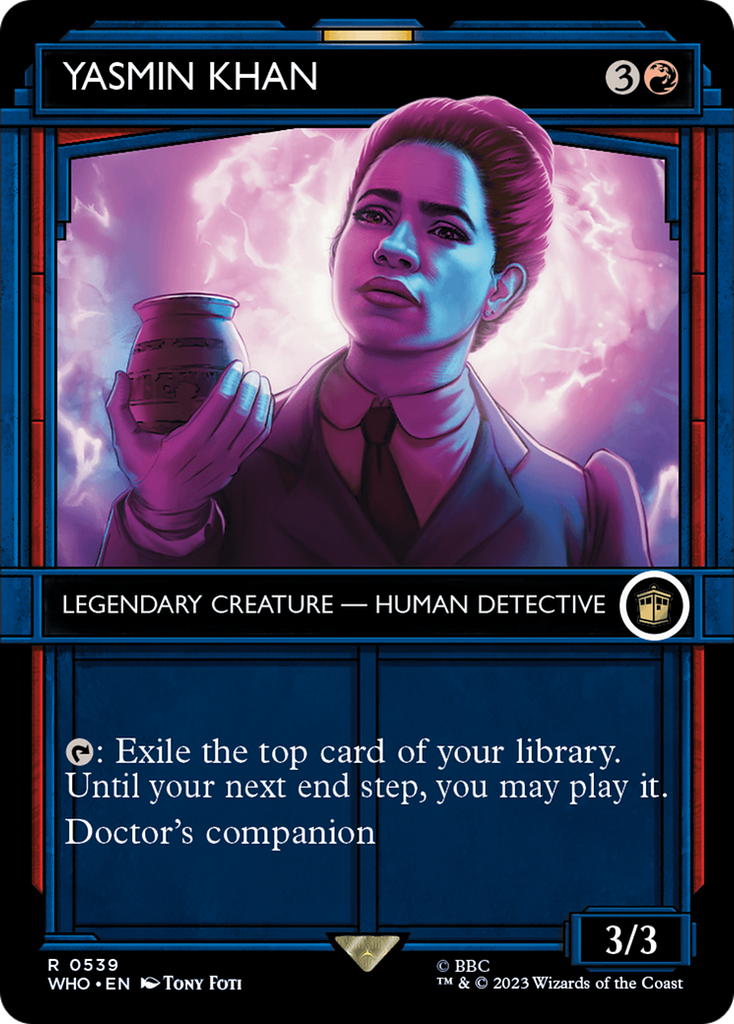 Magic: The Gathering - Yasmin Khan Foil - Doctor Who