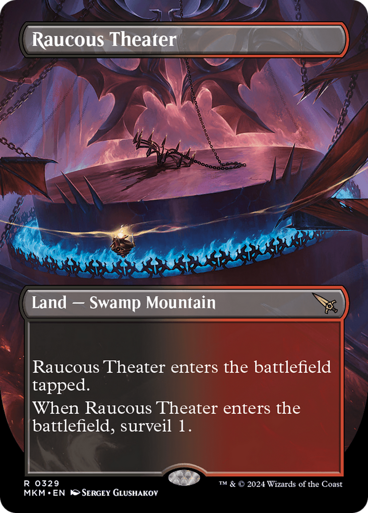 Magic: The Gathering - Raucous Theater Foil - Murders at Karlov Manor