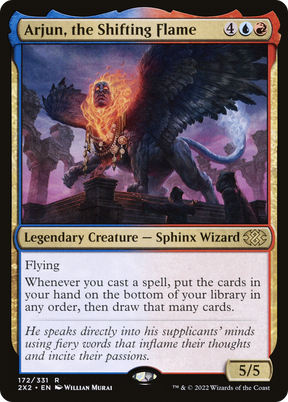 Magic: The Gathering - Arjun, the Shifting Flame Foil - Double Masters 2022