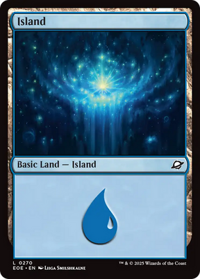 Magic: The Gathering - Island - Edge of Eternities