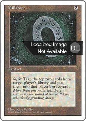 Magic: The Gathering - Mühlstein - Fourth Edition