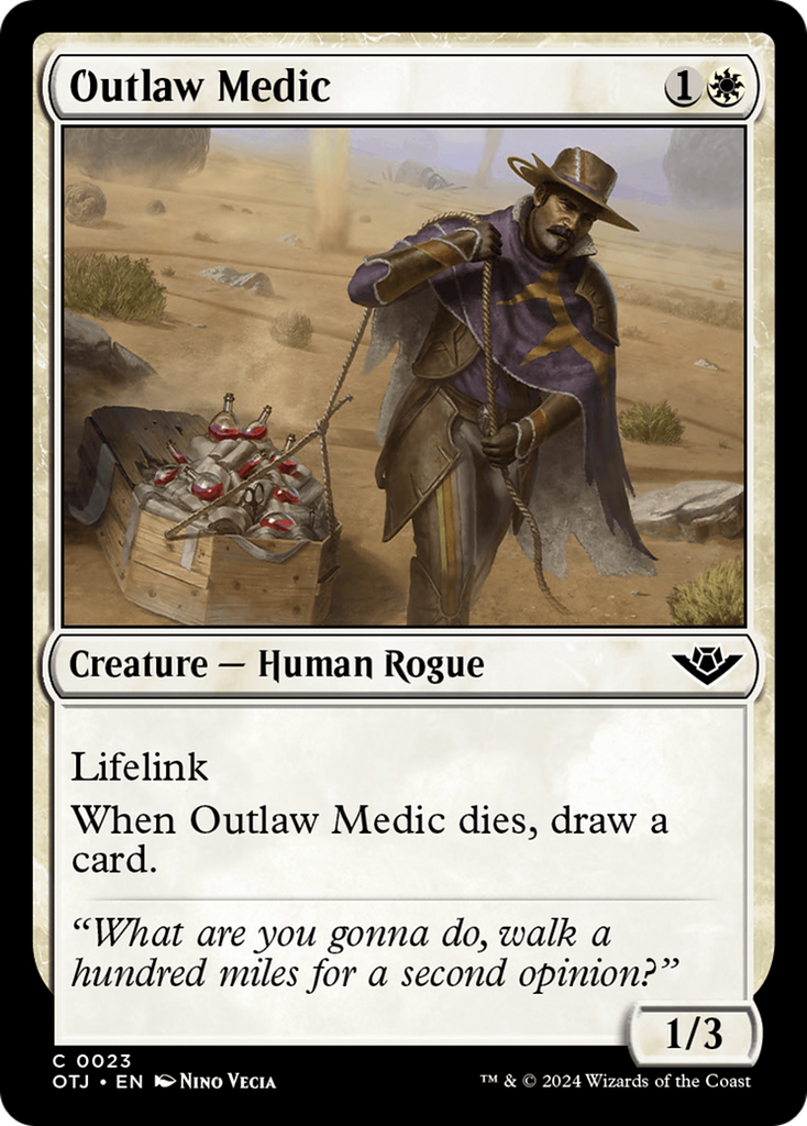 Magic: The Gathering - Outlaw Medic - Outlaws of Thunder Junction