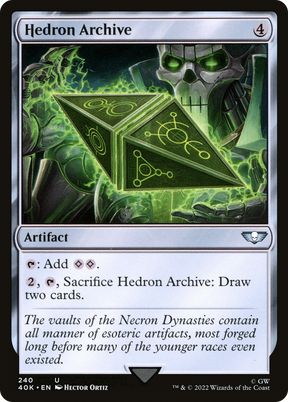 Magic: The Gathering - Hedron Archive - Warhammer 40000 Commander