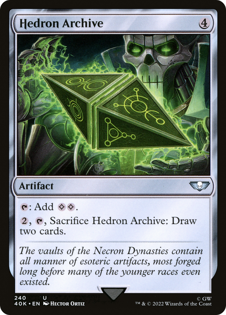 Magic: The Gathering - Hedron Archive - Warhammer 40000 Commander