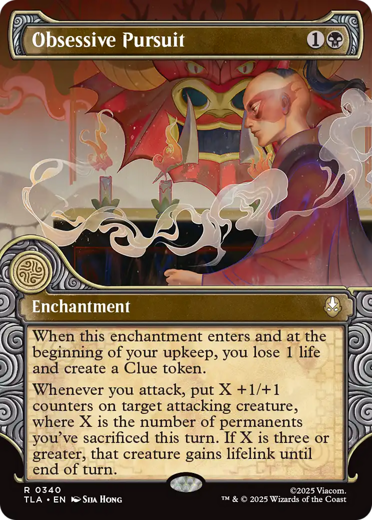 Magic: The Gathering - Obsessive Pursuit Foil - Avatar: The Last Airbender