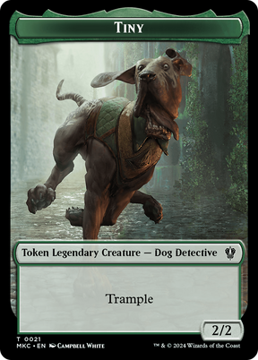 Magic: The Gathering - Tiny Token - Murders at Karlov Manor Commander Tokens