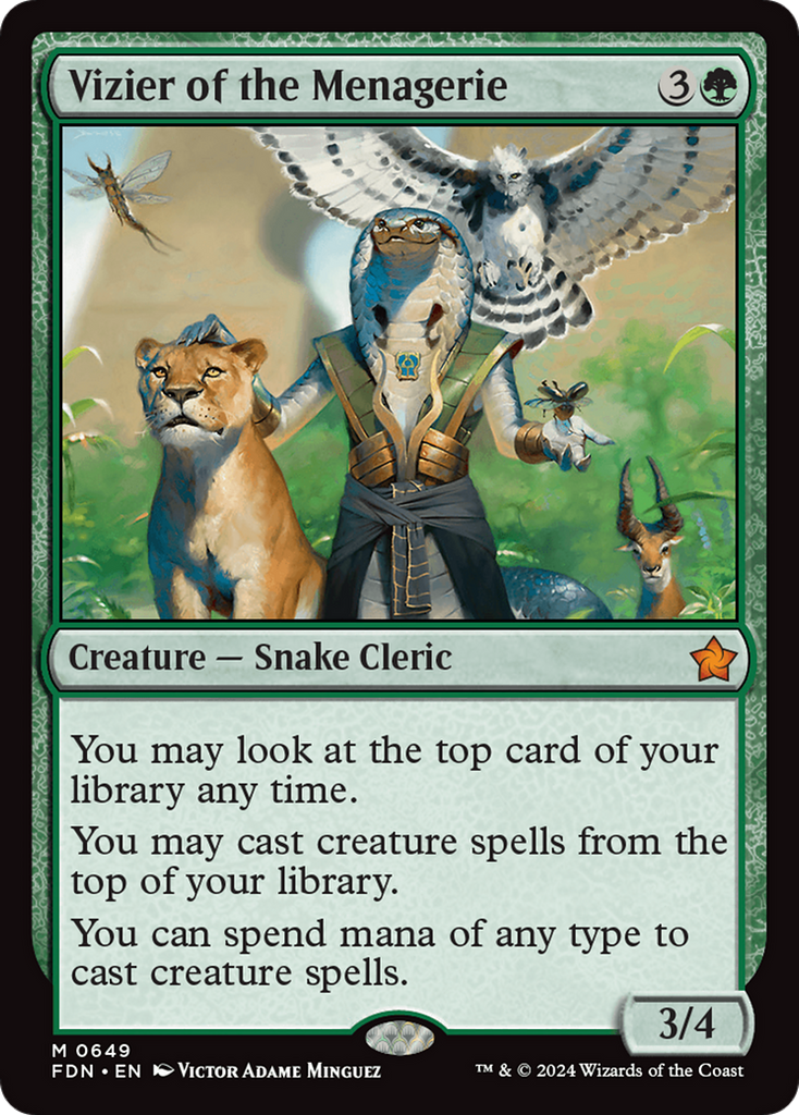 Magic: The Gathering - Vizier of the Menagerie - Foundations