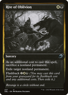 Magic: The Gathering - Rite of Oblivion - Innistrad: Double Feature