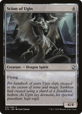 Magic: The Gathering - Scion of Ugin Foil - Dragons of Tarkir