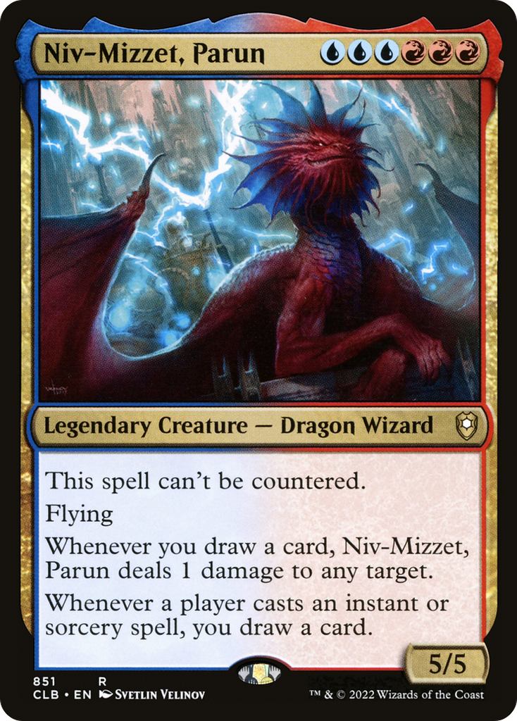 Magic: The Gathering - Niv-Mizzet, Parun - Commander Legends: Battle for Baldur's Gate