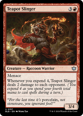 Magic: The Gathering - Teapot Slinger Foil - Bloomburrow