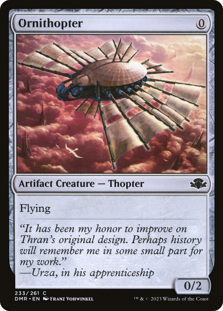 Magic: The Gathering - Ornithopter - Dominaria Remastered