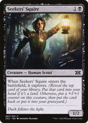 Magic: The Gathering - Seekers' Squire - Double Masters 2022