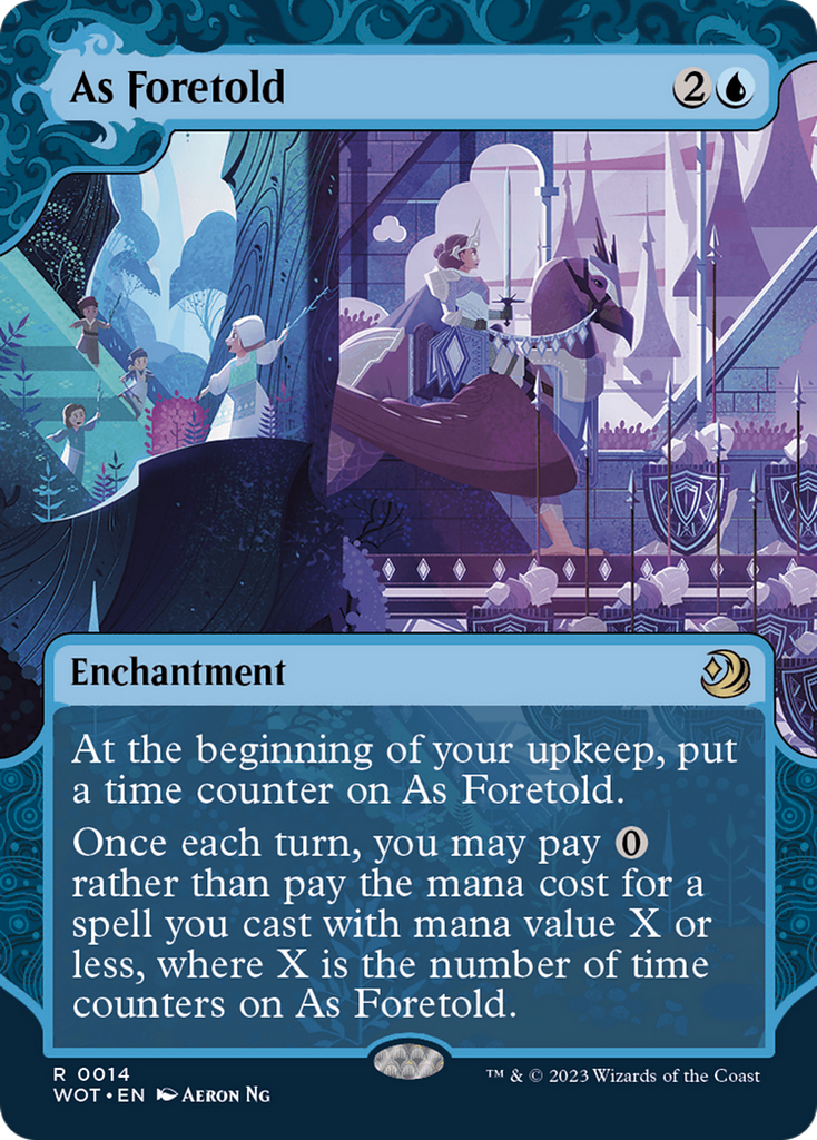 Magic: The Gathering - As Foretold Foil - Wilds of Eldraine: Enchanting Tales