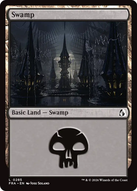 Magic: The Gathering - Swamp #285 - Reality Fracture